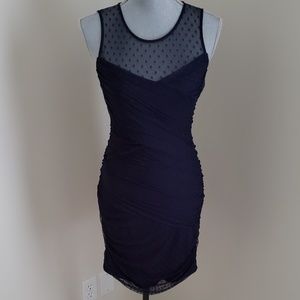 En Creme Navy polka dot dress Bloomingdales
